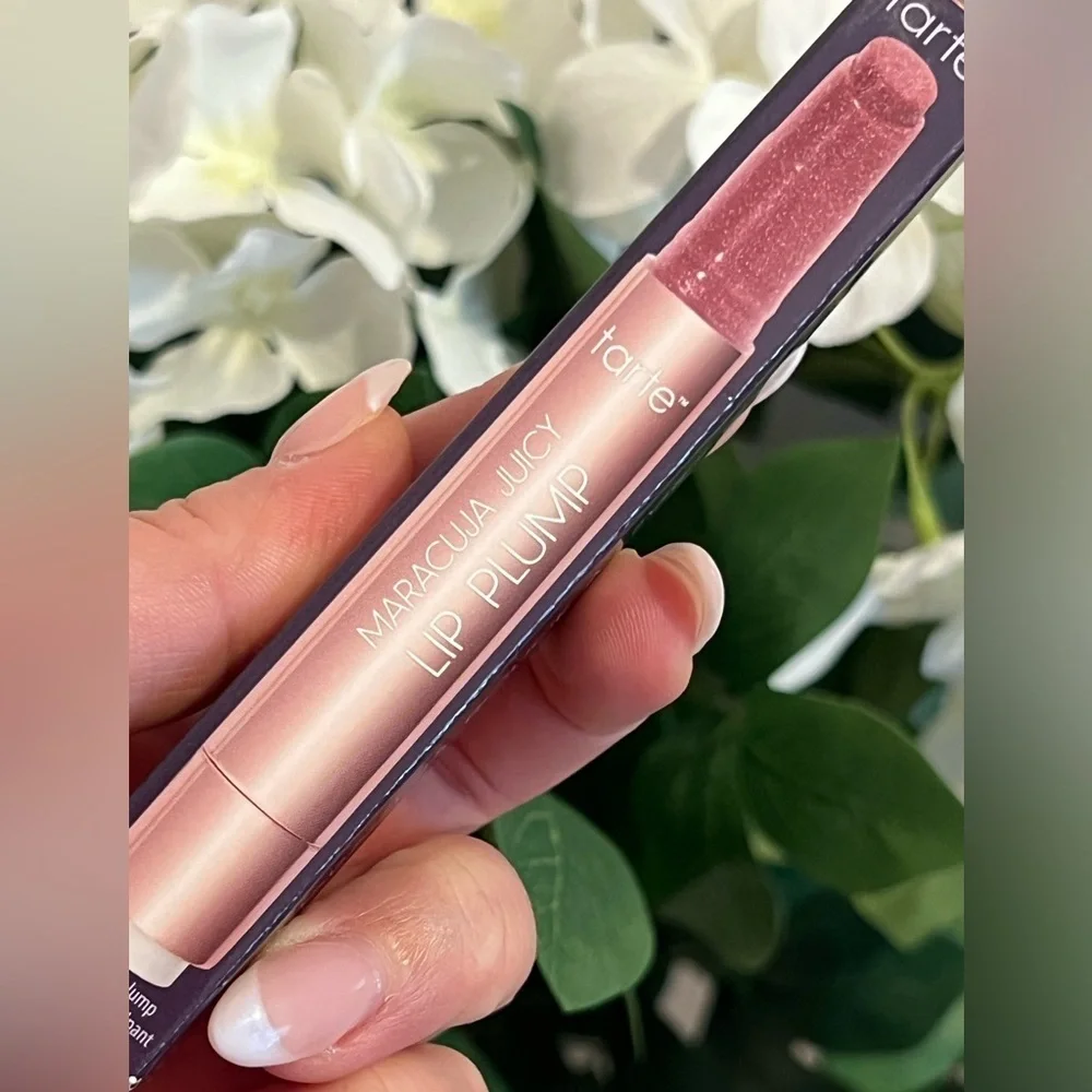 TARTE • MARACUJA JUICY LIP PLUMP • ROSY MAUVE SHIMMER GLASS